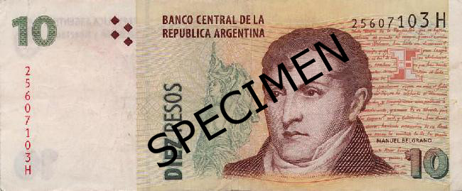 Bankovka argentínske peso