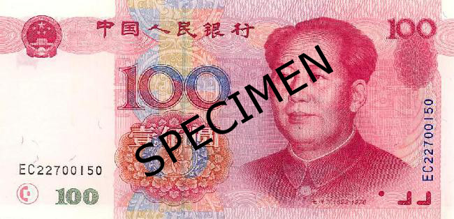 Bankovka čínsky juan