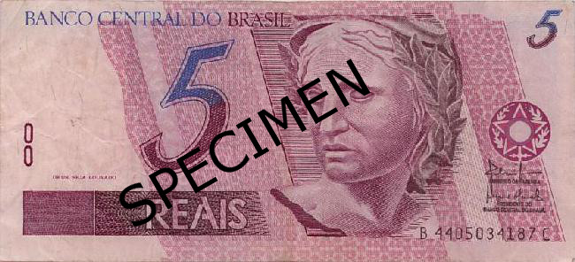 Bankovka brazílsky reál