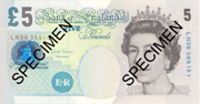 Bankovka britskú libru
