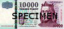 Bankovka maďarský forint