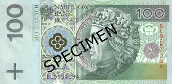 Bankovka poľský zlotý