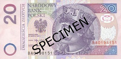 Bankovka poľský zlotý