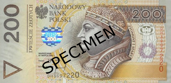 Bankovka poľský zlotý