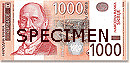 Bankovka srbský dinár