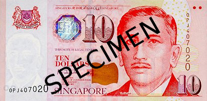 Bankovka singapurský dolár