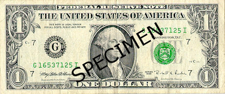 Bankovka americký dolár