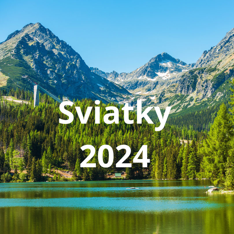 Sviatky 2024 Slovensko